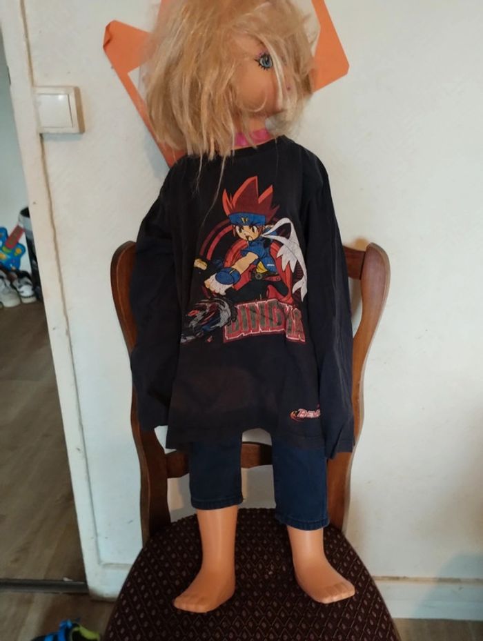 Tee shirt manches longues Beyblade - photo numéro 2