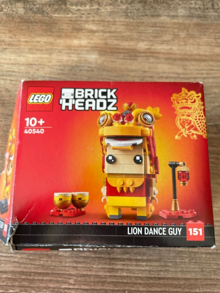 Lego brick headz