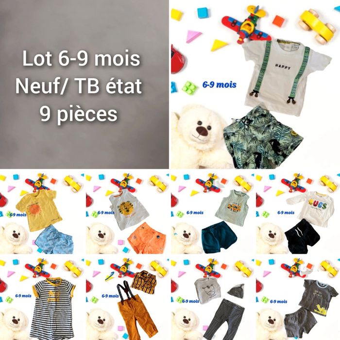 Lot 6-9 mois