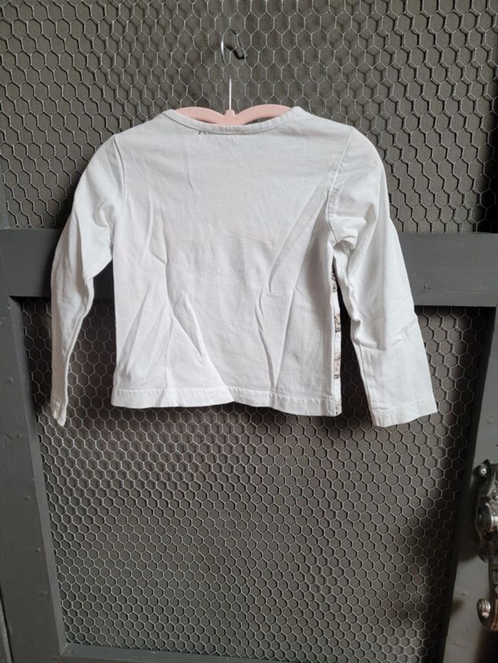 Tee shirt ML 3 pommes t.18 mois fille - photo numéro 5