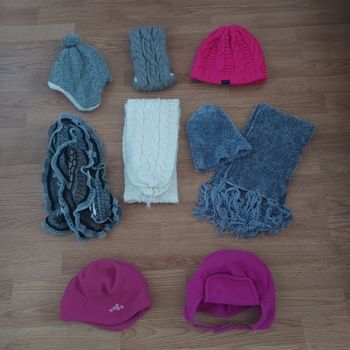 lot accessoires fille hiver