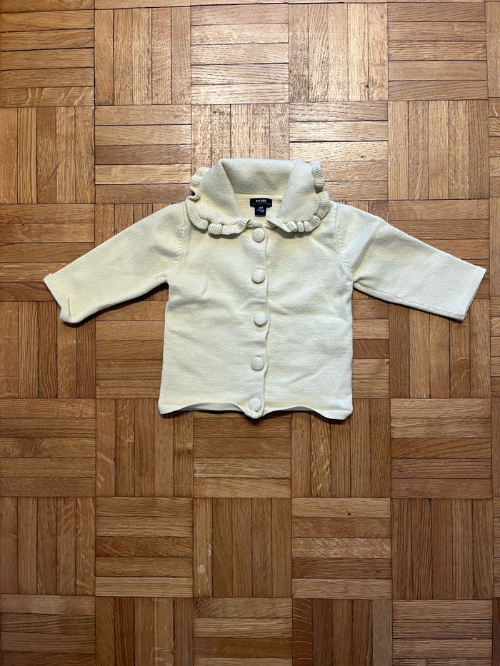 Gilet Kiabi jaune 9 mois - photo numéro 3