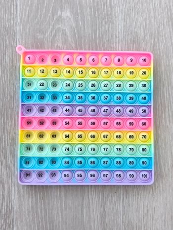Jeu pop it pour compter