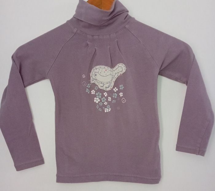 T-shirt d'hiver NKY 5 ans fille - photo numéro 2