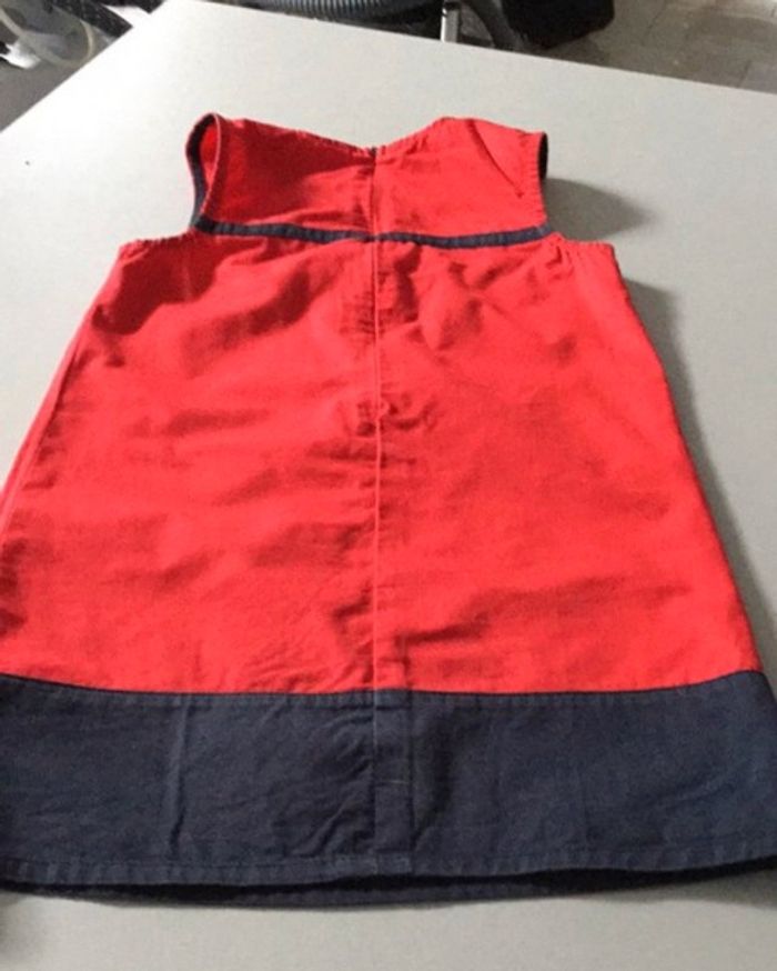 Robe rouge et marine 5 ans Lili Marelle - photo numéro 4