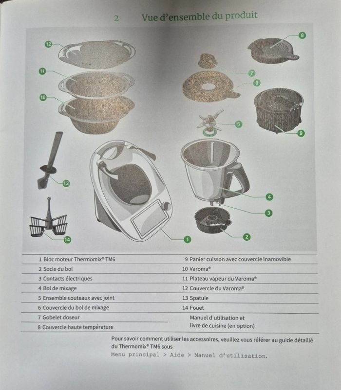 Robot cuisine multifonction TM6 - photo numéro 4