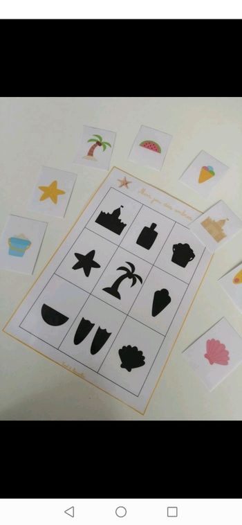 Mon jeu des ombres été