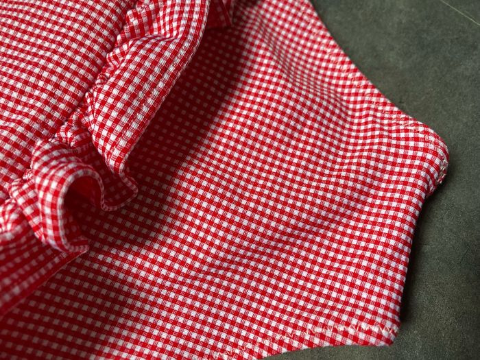 Maillot de bain vichy rouge Bardot 18 mois Bout'chou - photo numéro 4