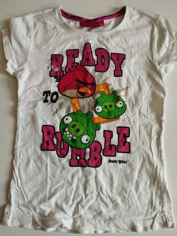 T-shirt manches courtes angry birds