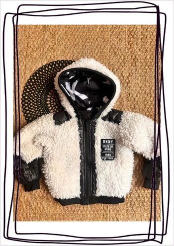 Doudoune réversible moumoutte