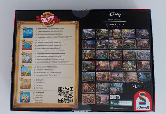 Puzzle 1000 pièces, Alice au pays des merveilles - photo numéro 4