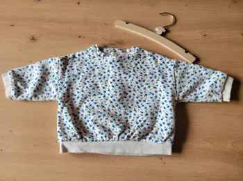 Sweat fleuri - 12 mois