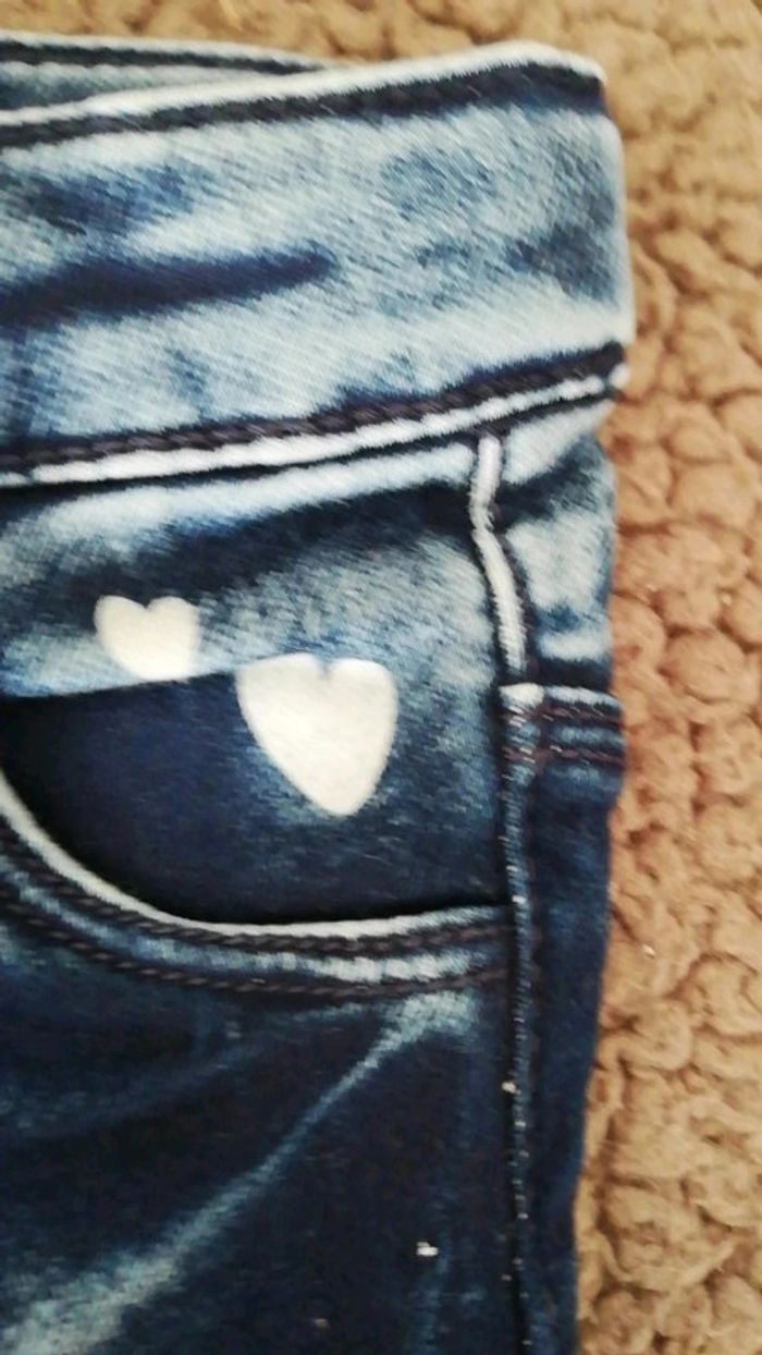 Pantalon aspect jean 6 mois neuf - photo numéro 2
