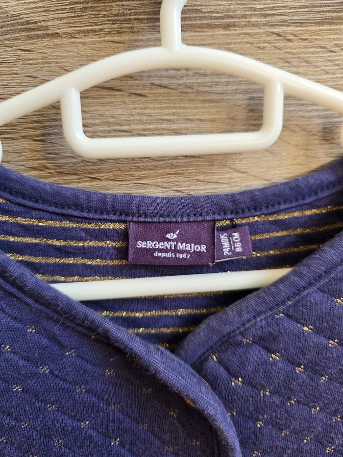 Vêtement Bébé Fille - Ensemble Robe, Gilet, Body - Sergent Major - 24 mois 86 - photo numéro 9