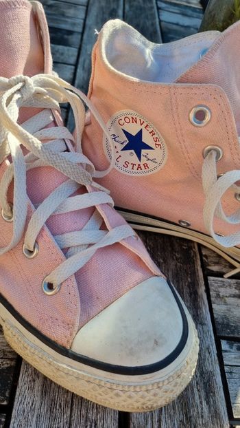 Baskets sneakers Converse rose 40 hautes