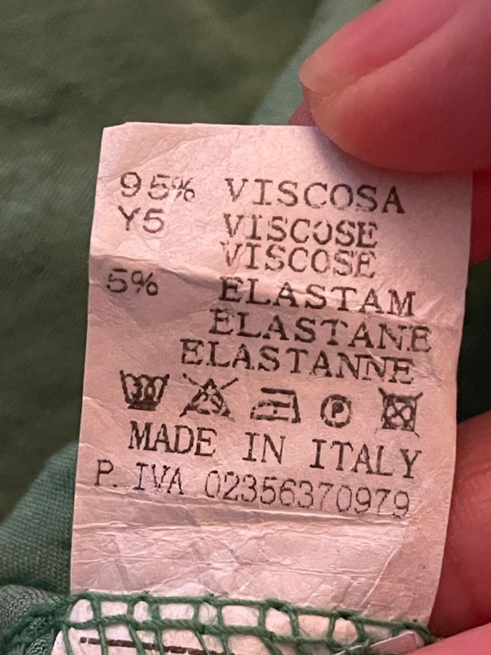 Robe tunique verte de plage 40 - photo numéro 3