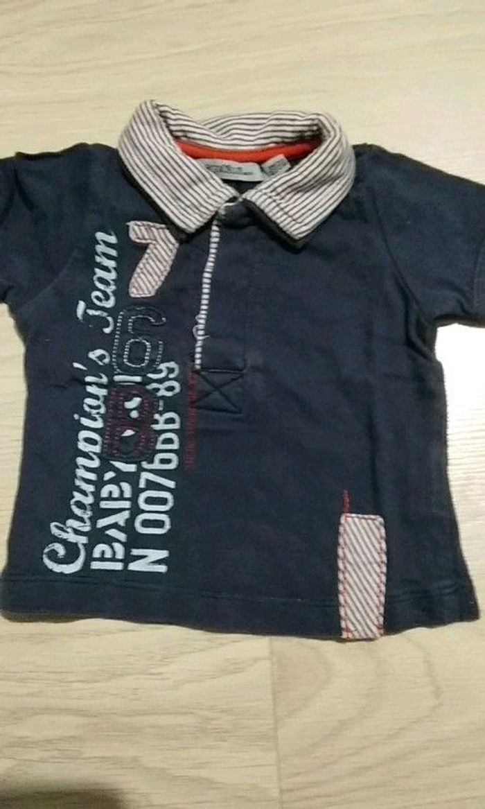 t-shirt manches courtes bébé garçon 3 mois