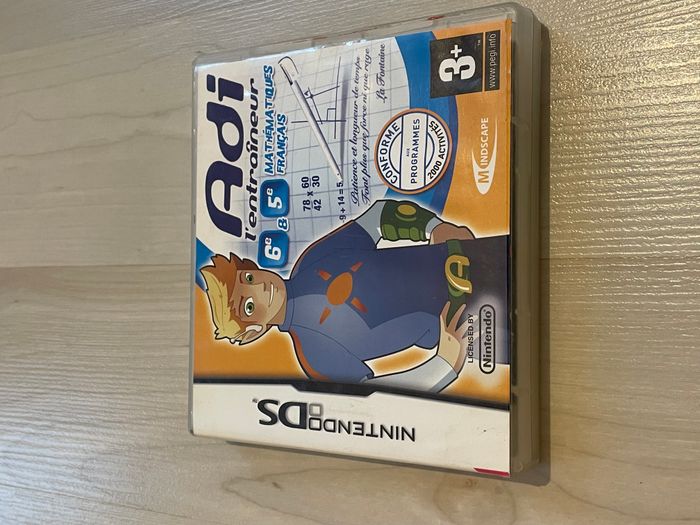 jeu nintendo DS Adi l'entrainement 6ième 5 ième