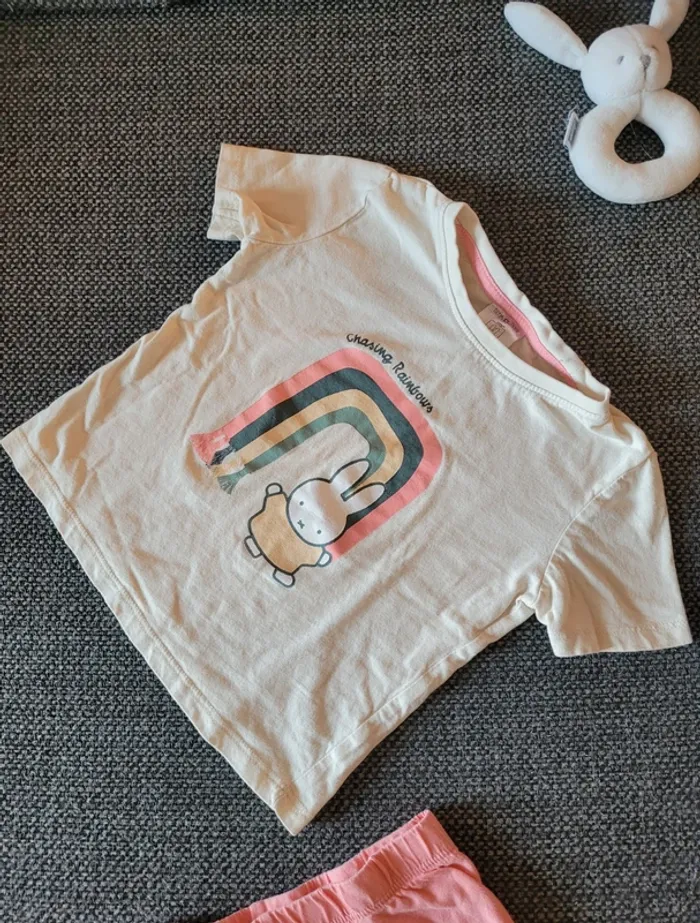 Pyjama été fille 2 pièces 3-4 ans - photo numéro 2