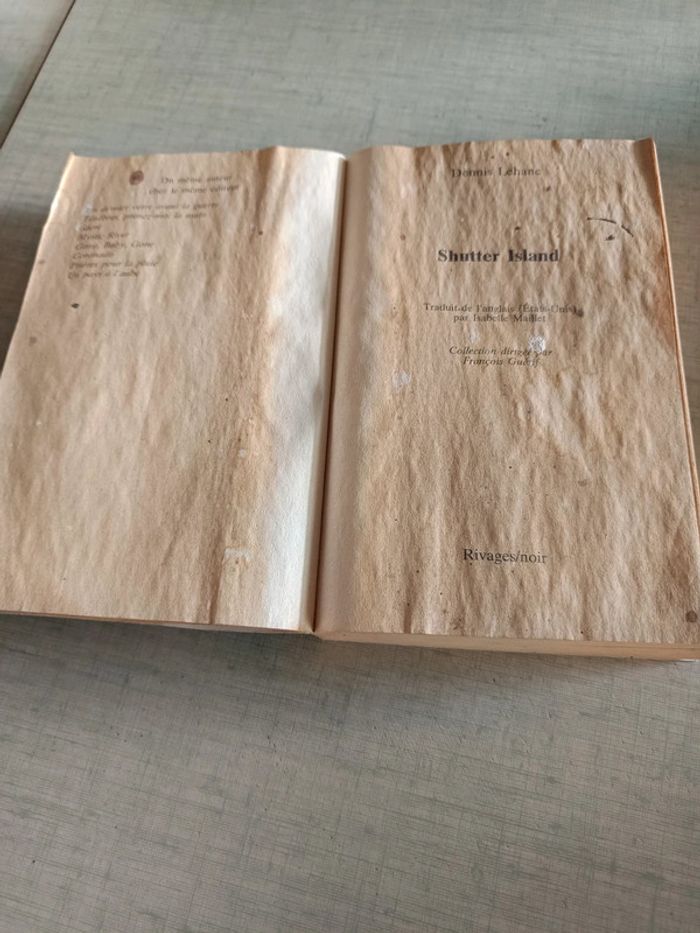 Livre shutter island - photo numéro 4