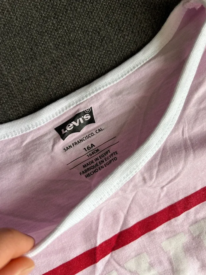T-shirt fille levi’s, 16 ans - photo numéro 3