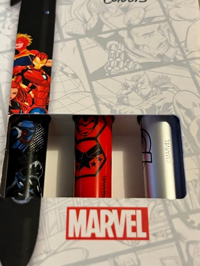 Set 3 stylos BIC Marvel Disneyland Paris - photo numéro 5