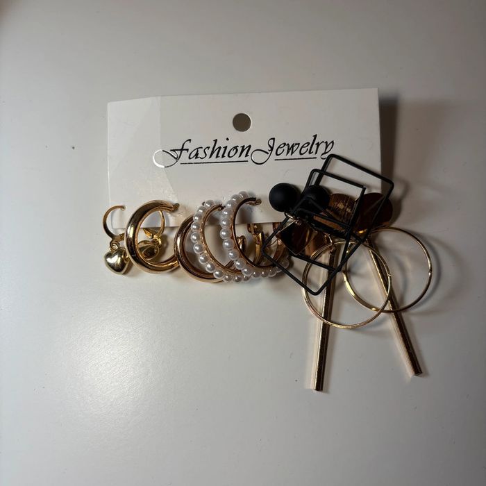 Lot de boucle d’oreille