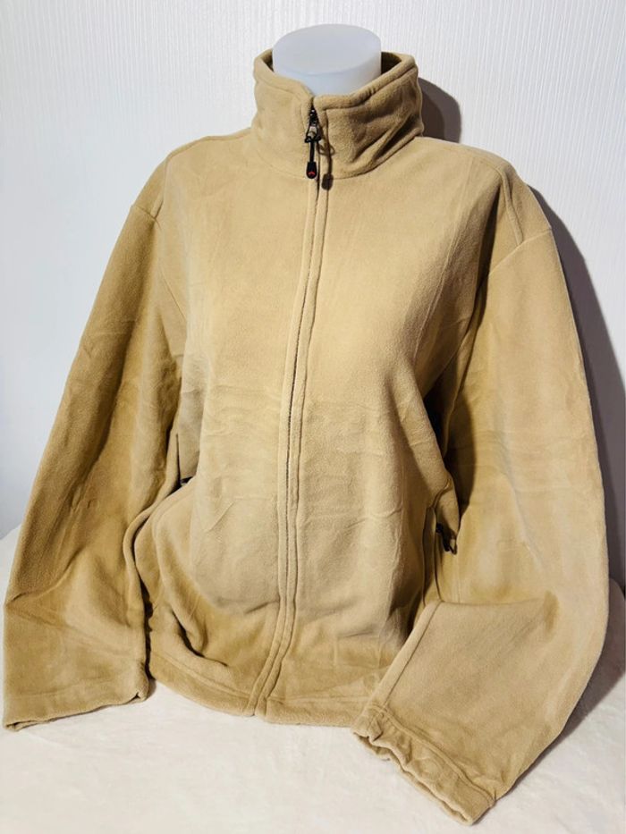 Veste polaire unisexe beige F.lli Campagnolo taille XL - photo numéro 2