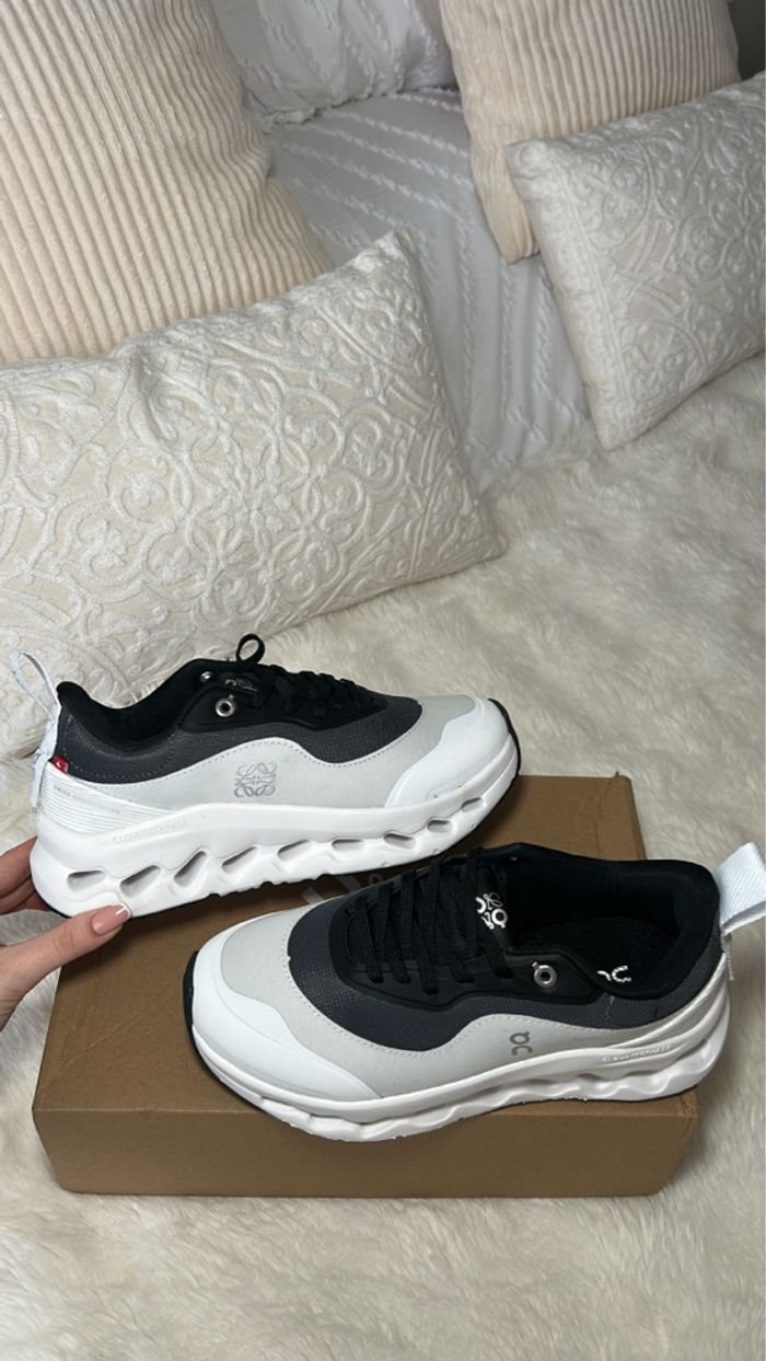 Baskets noir et blanche