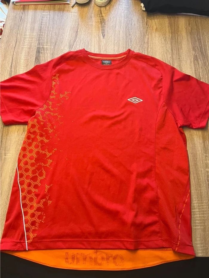 T-shirt manches courtes rouge