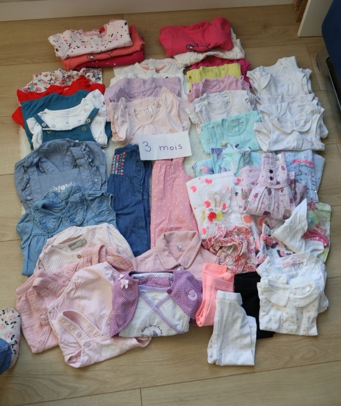 Lot vêtements été fille 3 mois - photo numéro 2