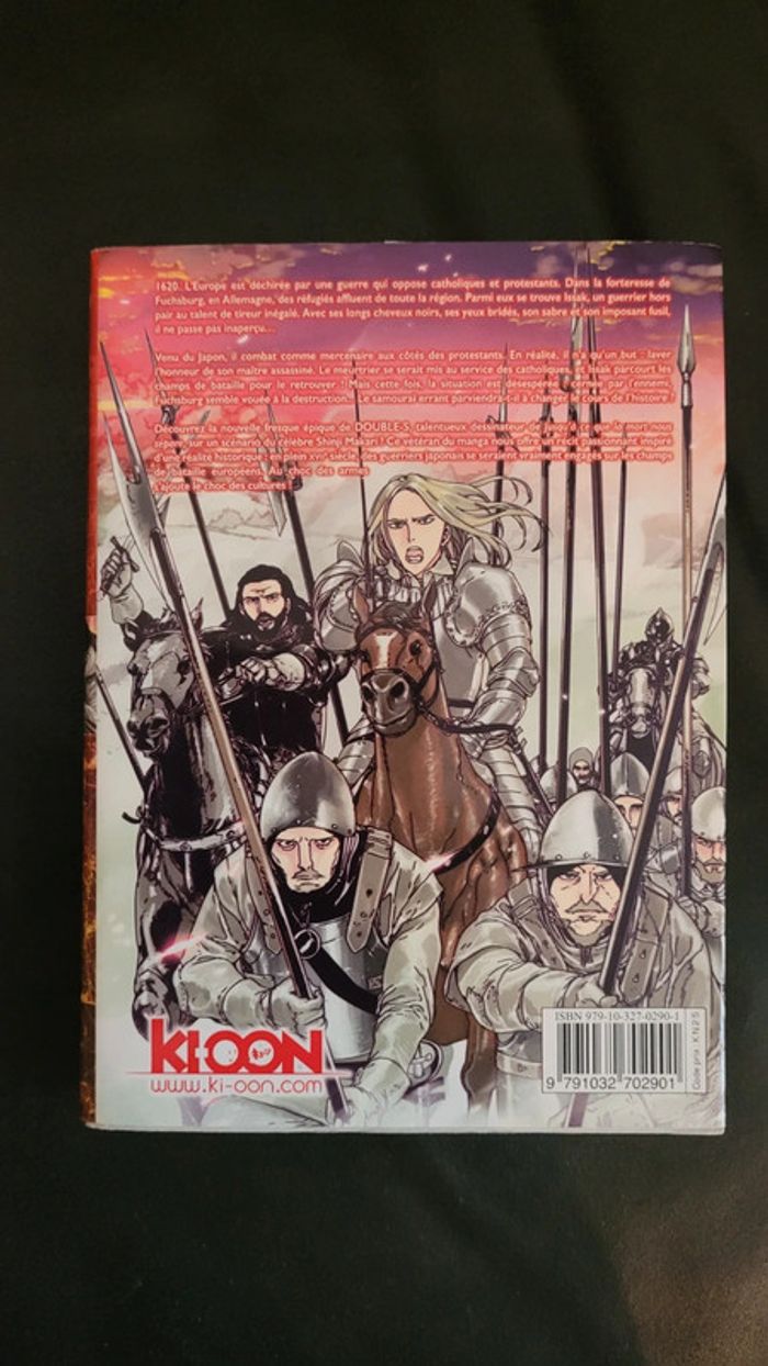 Manga Issak tome 1 FR seinen BD - photo numéro 5