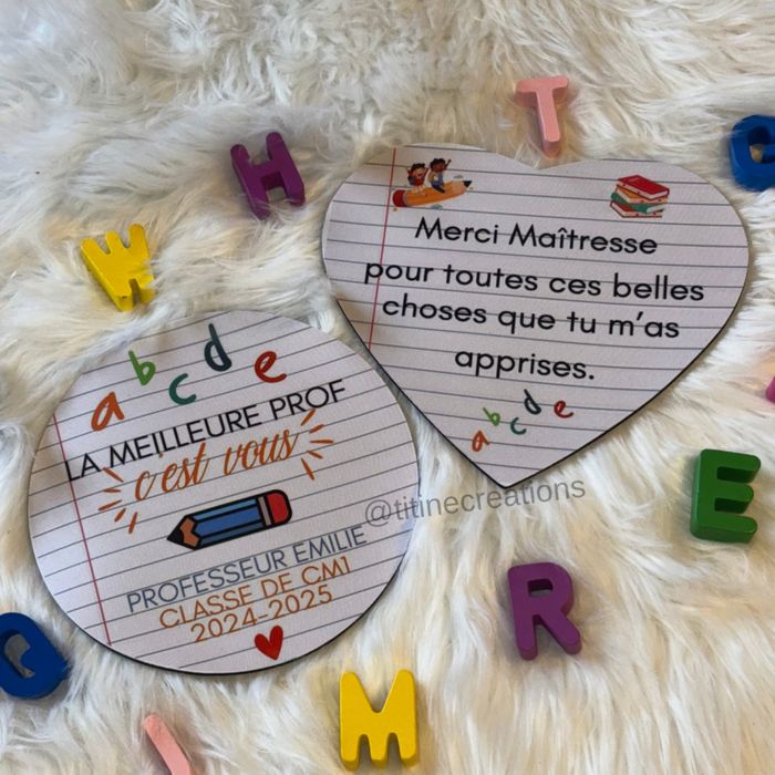 Tapis de souris personnalisée✨