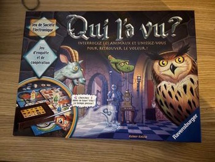 Qui l’a vu ? Jeu neuf