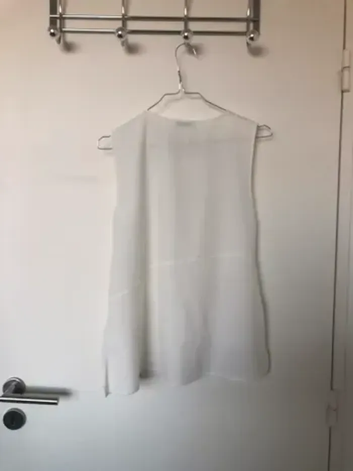 Blouse débardeur crème Zara S - photo numéro 2