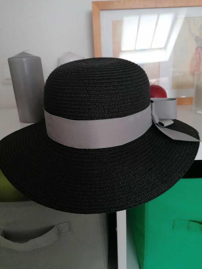 Chapeau de soleil femme avec noeud TU - photo numéro 3