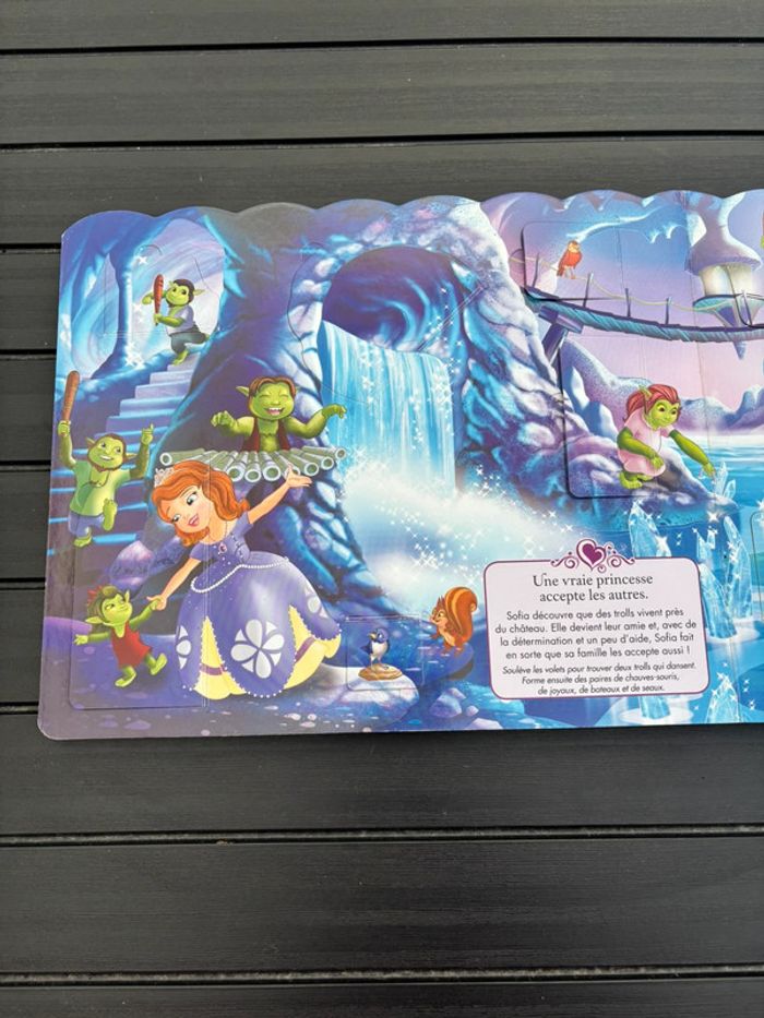 🌺Livre à volets Disney princesse Sofia Les leçons royale🌺 - photo numéro 8