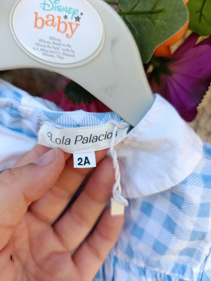 Petit haut manche courte avec col Claudine 2ans neuf - photo numéro 2