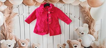 Manteau fuchsia fille 🌺 3-6 mois