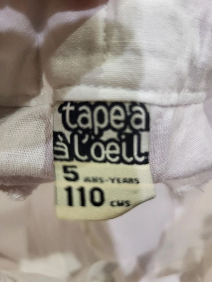 Pantalon lin blanc - photo numéro 3