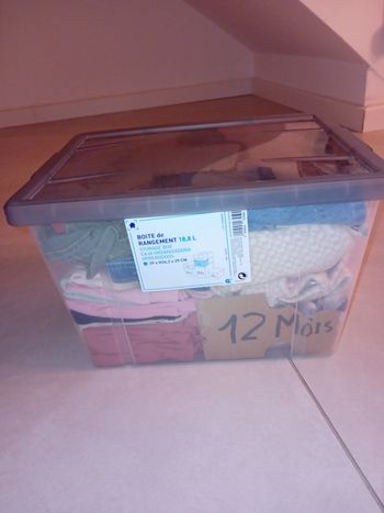 Lot 12 mois Fille 40 articles