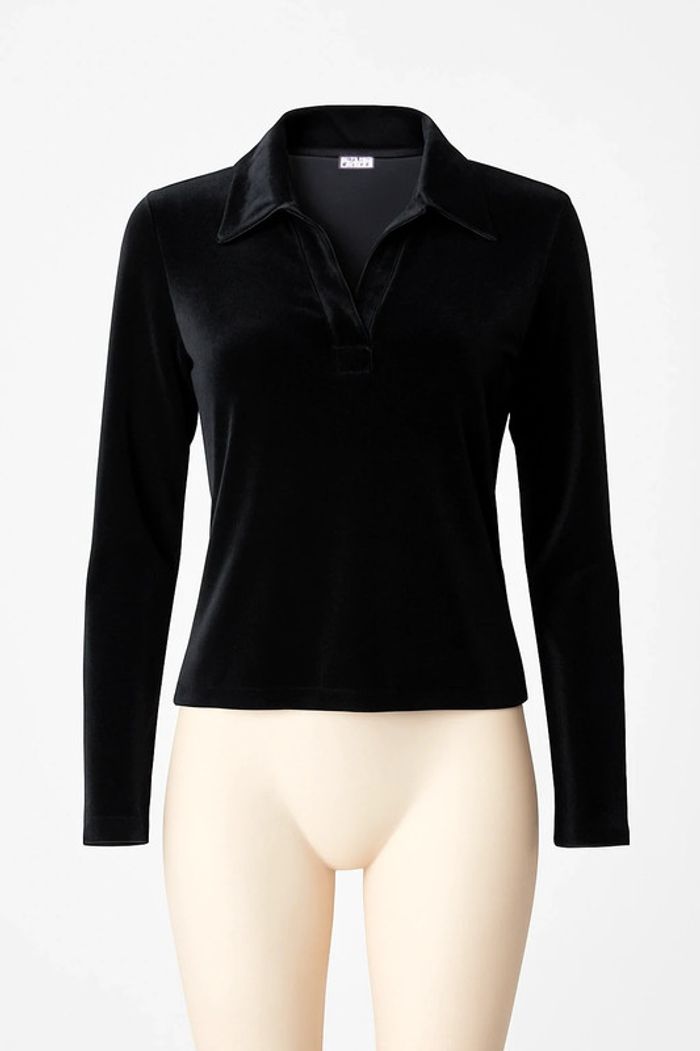 Haut noir velours Marque Machin Chose Taille 3
