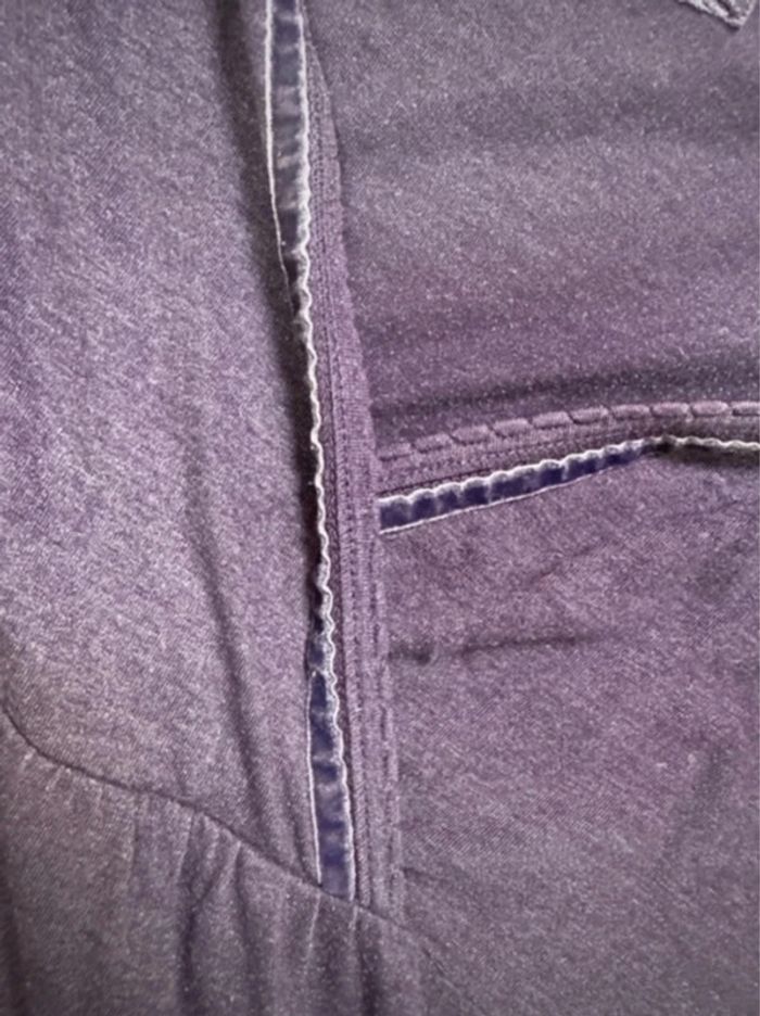 T-shirt manche longue violet c&a yessica taille L - photo numéro 3