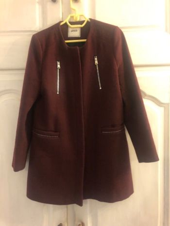 Manteau bordeaux