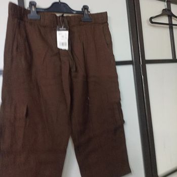 Bermuda marron taille 36