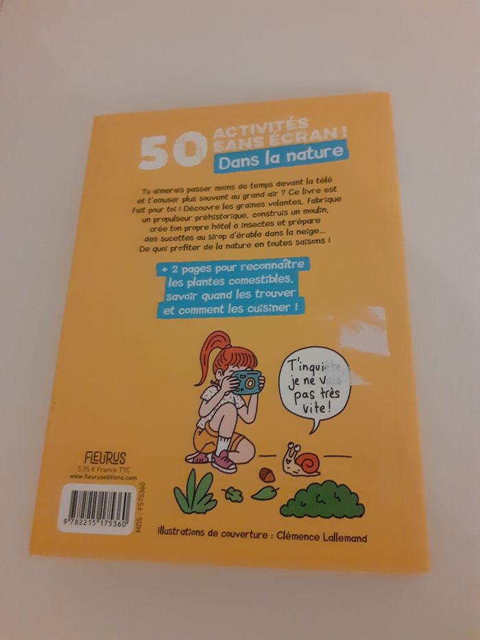 Livre " 50 Activités sans écran dans la nature " - photo numéro 3