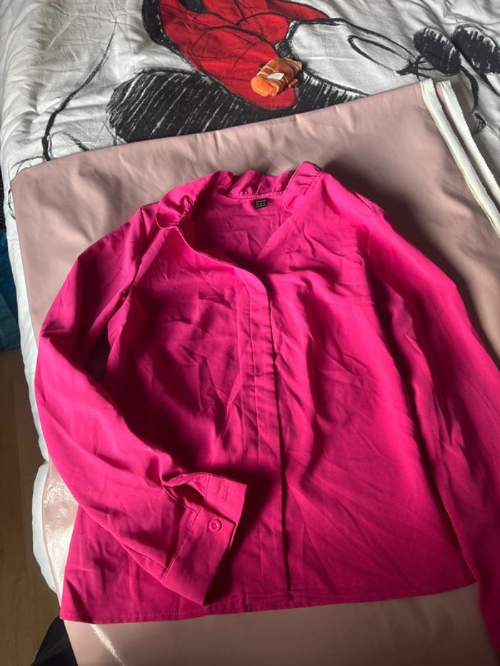 Blouse rose - photo numéro 4