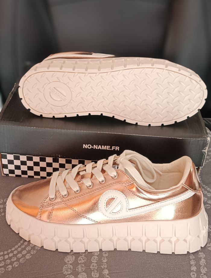 Baskets Femme, NO NAME play sneaker W, Rose-Gold. Pointure 38. Neuves. - photo numéro 6