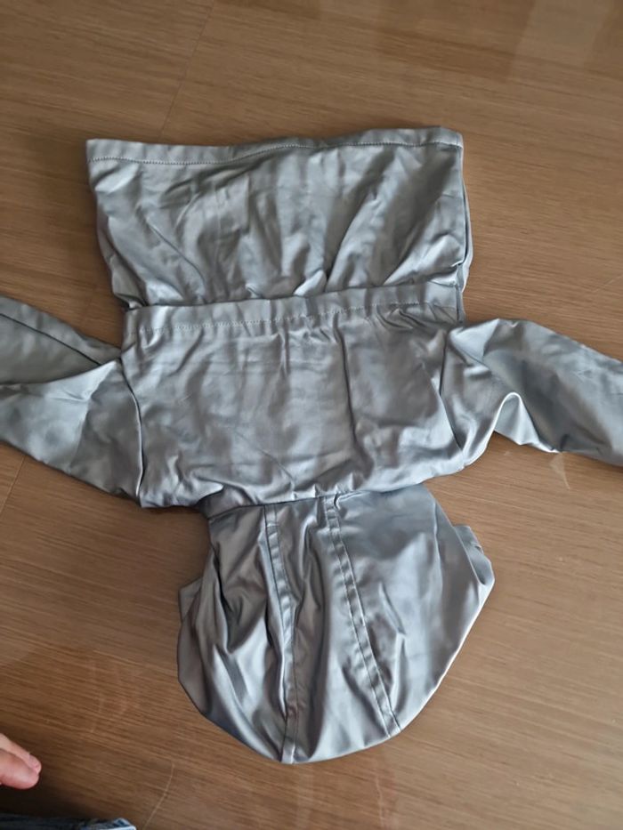 Imperméable argenté - photo numéro 3