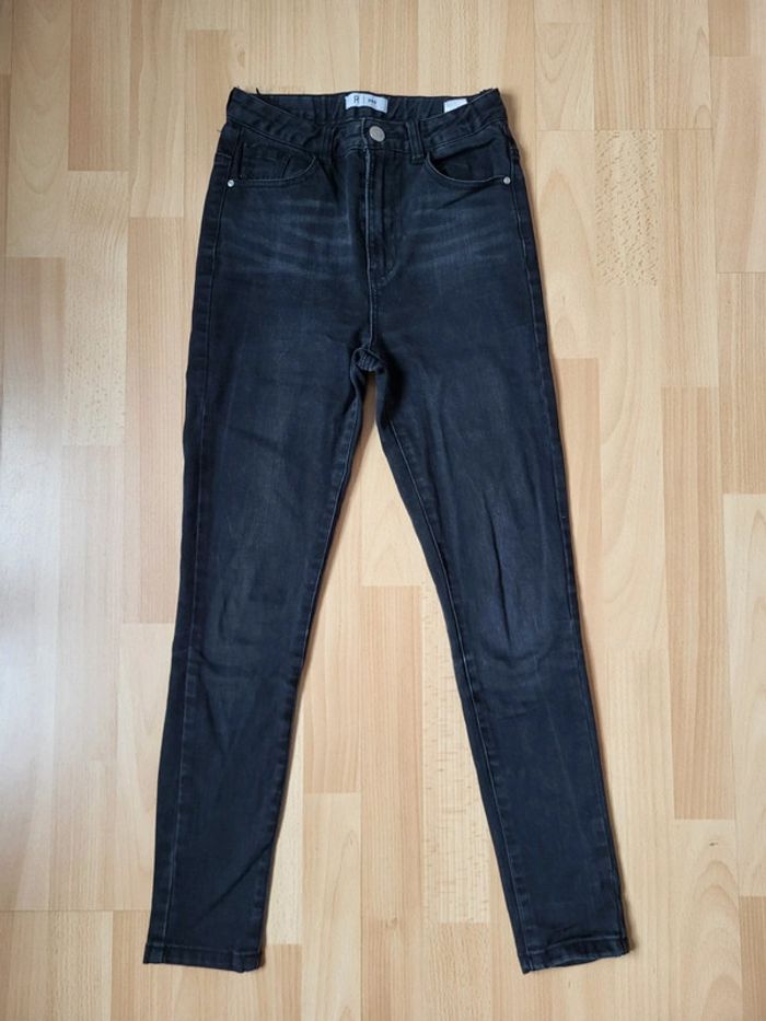 Jean slim noir taille réglable 12 ans La Redoute - photo numéro 12